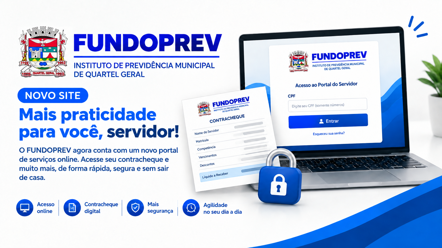FUNDOPREV lança novo site institucional com serviços online para o servidor